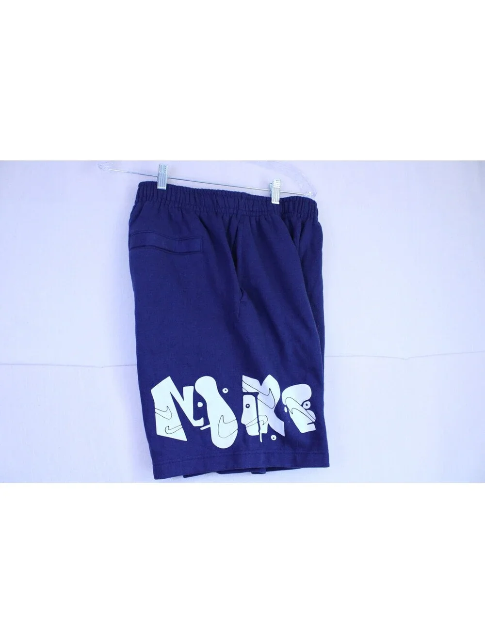 Nike Sportswear Club Fleece Graphic Shorts Men's Size S Navy Blue DQ4659-410